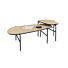 Hendrik, Set Van 2 Salontafels 63 X 120 Cm / 62 X 44 Cm - Fishbone - Natural
