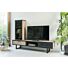 Avalon, Tv-Dressoir 160 Cm - 2-Laden + 1-Niche - Driftwood