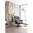 Lotis, Relaxfauteuil (Incl. Poef) - Stof Pala - Lichtgrijs