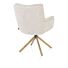 Armstoel Juna Eiken Creme