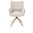 Armstoel Juna Eiken Creme