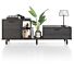 Ridge, Platform 220 Cm - Castle Antraciet