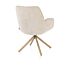 Armstoel Riley Stof Creme