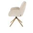 Armstoel Riley Stof Creme