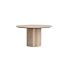 Pavie, Eetkamertafel Rond 140 Cm (Houten Poot) - Natural