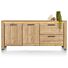 H&H Dressoir Delmonte 190 Cm - 2-Deuren + 2-Laden (LED + Dimmer)