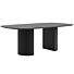 Pavie, Eetkamertafel Ovaal 180 X 120 Cm (Houten Poot) - Castle Black