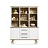 Jardin, Buffet 160 Cm - 2-Deuren + 3-Laden + 9-Niches - Wit