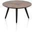 Maze, Salontafel Rond 60 Cm - Hoogte 32 Cm - Roest