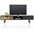  Avalon, Tv-Dressoir 200 Cm - 2-Laden + 1-Niche - Natural