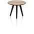 Maze, Salontafel Rond 40 Cm - Hoogte 32 Cm - Railway Brown