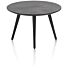 Maze, Salontafel Rond 60 Cm - Hoogte 39 Cm - Antraciet