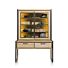  Metalo, Boekenkast 65 Cm - 1-Lade + 5-Niches