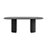 Pavie, Eetkamertafel Ovaal 210 X 120 Cm (Houten Poot) - Castle Black