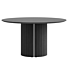 Pavie, Eetkamertafel Rond 140 Cm (Houten Poot) - Castle Black