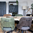 Chris, Eetkamerstoel Zwart Frame Pocketvering + Greep Rond Zwart - Secilia - Antraciet