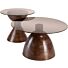Salontafel Aboni mangohout 78 cm rond