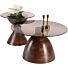 Salontafel Aboni mangohout 78 cm rond