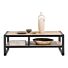  Avalon, Salontafel 110 X 60 Cm + 2-Niches - Driftwood