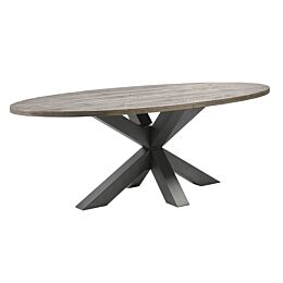 Profijt Meubel Ovale eettafel Met Spinpoot Tregosa