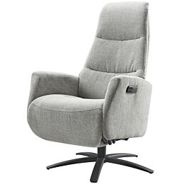 Relaxfauteuil Olindia grijs