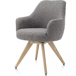 Armstoel Rocco Naturel Lever