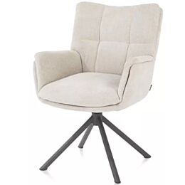 Armstoel Juna Metaal Creme