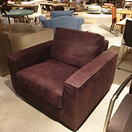 paarse fauteuil