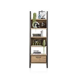 Metalo, Boekenkast 65 Cm - 1-Lade + 5-Niches