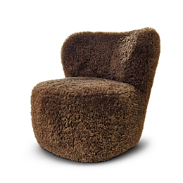 Fauteuil Charles Cacao 