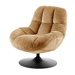 Draaifauteuil Luna caramel

