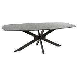 Eetkamertafel 215 Deens Ovaal 