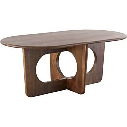 Wandtafel Aseri 140x42 Bruin