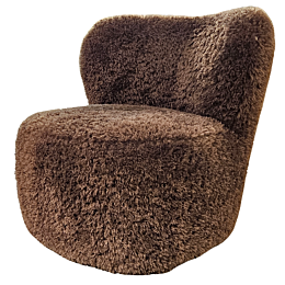 Fauteuil Charles Cacao 