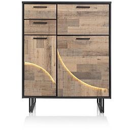 H&H Highboard Avalon Driftwood