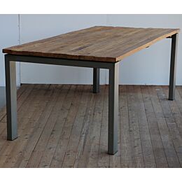 teak eettafel massief hout