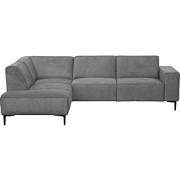 Hoekbank  Almsta grijs links
