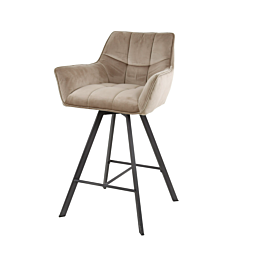 Barstoel Velours Champagne 